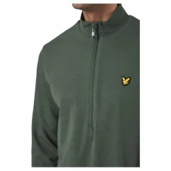 Windshield 1/2 Zip Midlayer X65 Cactus Green*Lyle & Scott Best