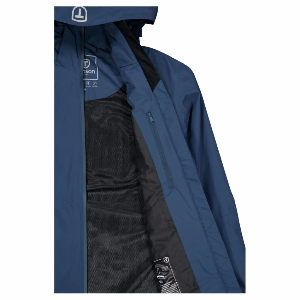 Tenson Winga Rain Jacket Men Midnight Navy Blå Outlet