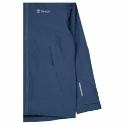Tenson Winga Rain Jacket Men Midnight Navy Blå Outlet