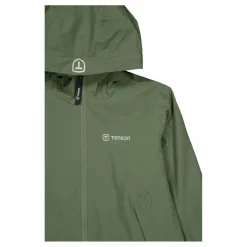 Tenson Winga Rain Jacket Women Beetle Grön Best