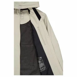 Tenson Winga Rain Jacket Women Sustained Grey Beige New