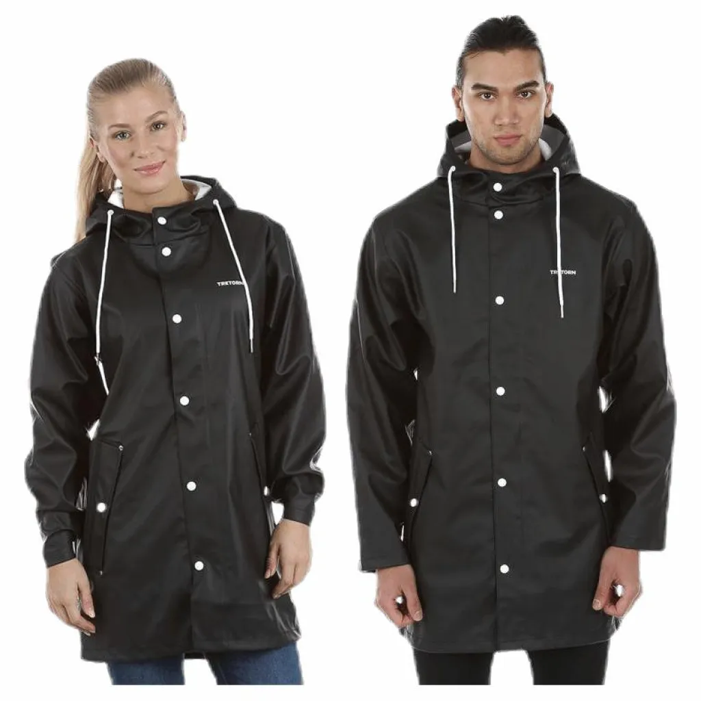Tretorn Wings Rainjacket Black Svart