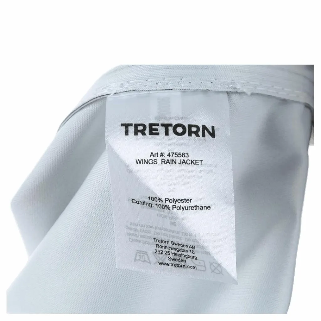 Tretorn Wings Rainjacket Black Svart