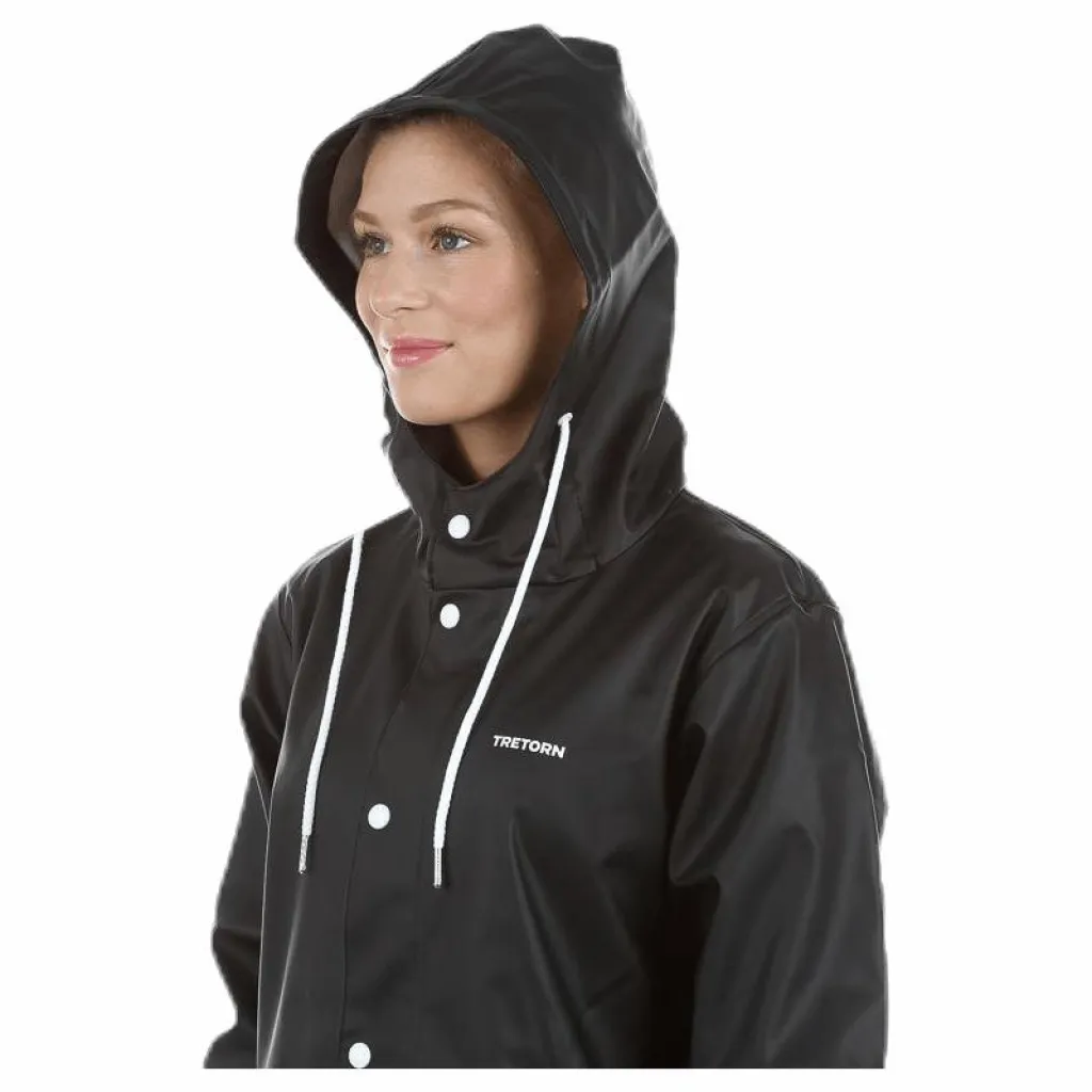 Tretorn Wings Rainjacket Black Svart