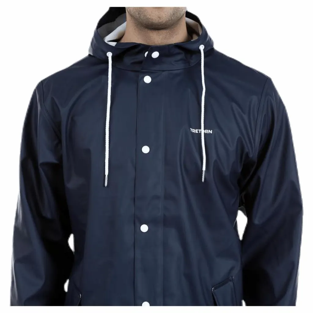 Tretorn Wings Rainjacket Navy Svart Discount