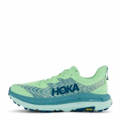 W mafate speed 4 Lime glow / ocean mist*Hoka Outlet
