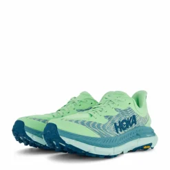 W mafate speed 4 Lime glow / ocean mist*Hoka Outlet