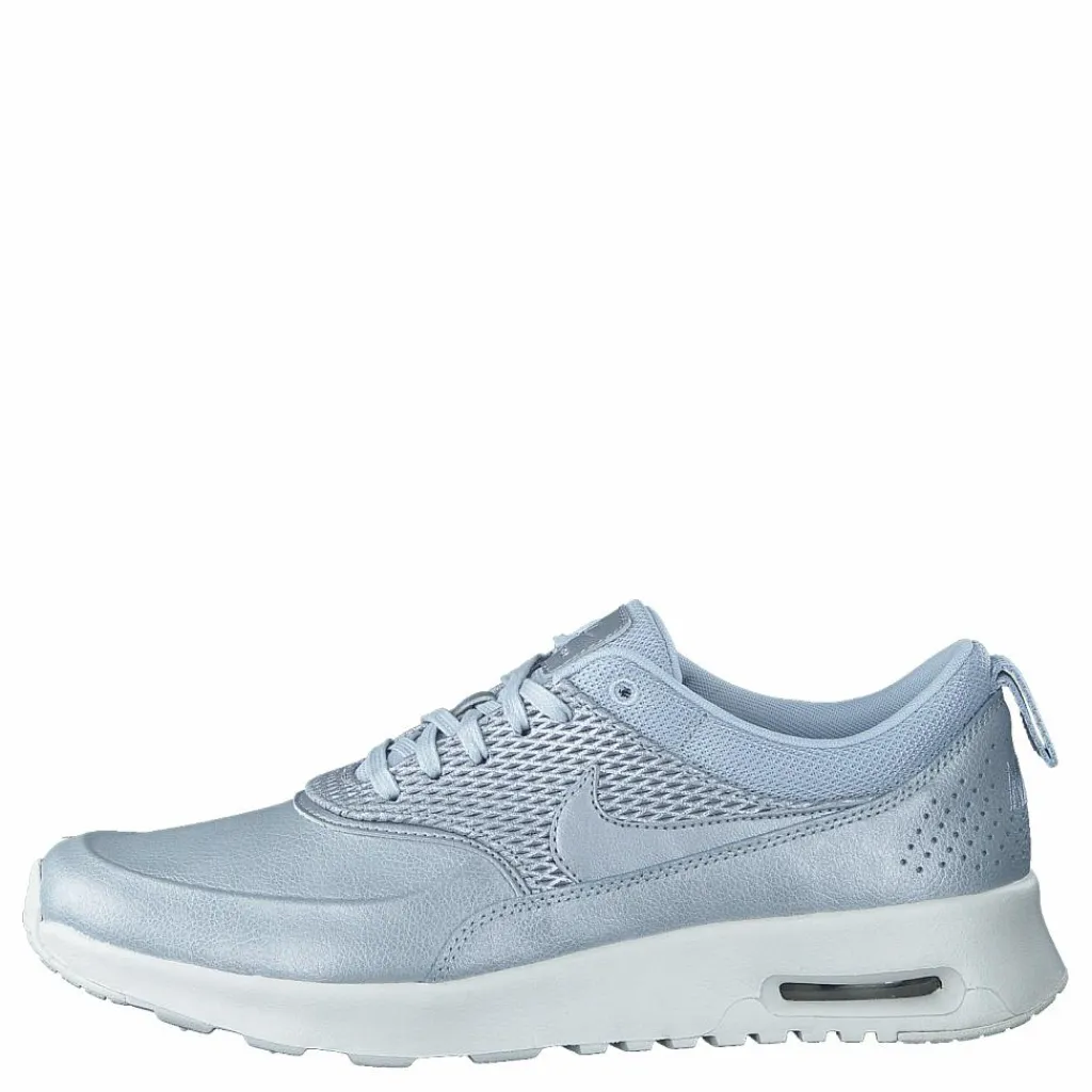 Nike Wmns Air Max Thea Prm Lea Mtlc Platinum/Pure Platinum Guld och Grå Online