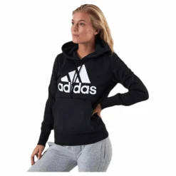 Womens Badge Of Sport Overhead Fleece Hoodie Black*adidas Online