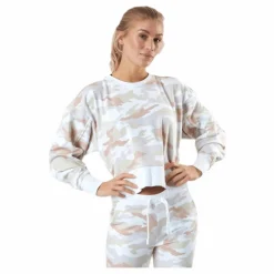 Nike Women'S Dri-Fit Get Fit Training Crew White/White Vit Hot