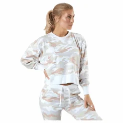 Nike Women'S Dri-Fit Get Fit Training Crew White/White Vit Hot