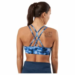 2XU Women's Form Strappy Crop Top Blue Blå