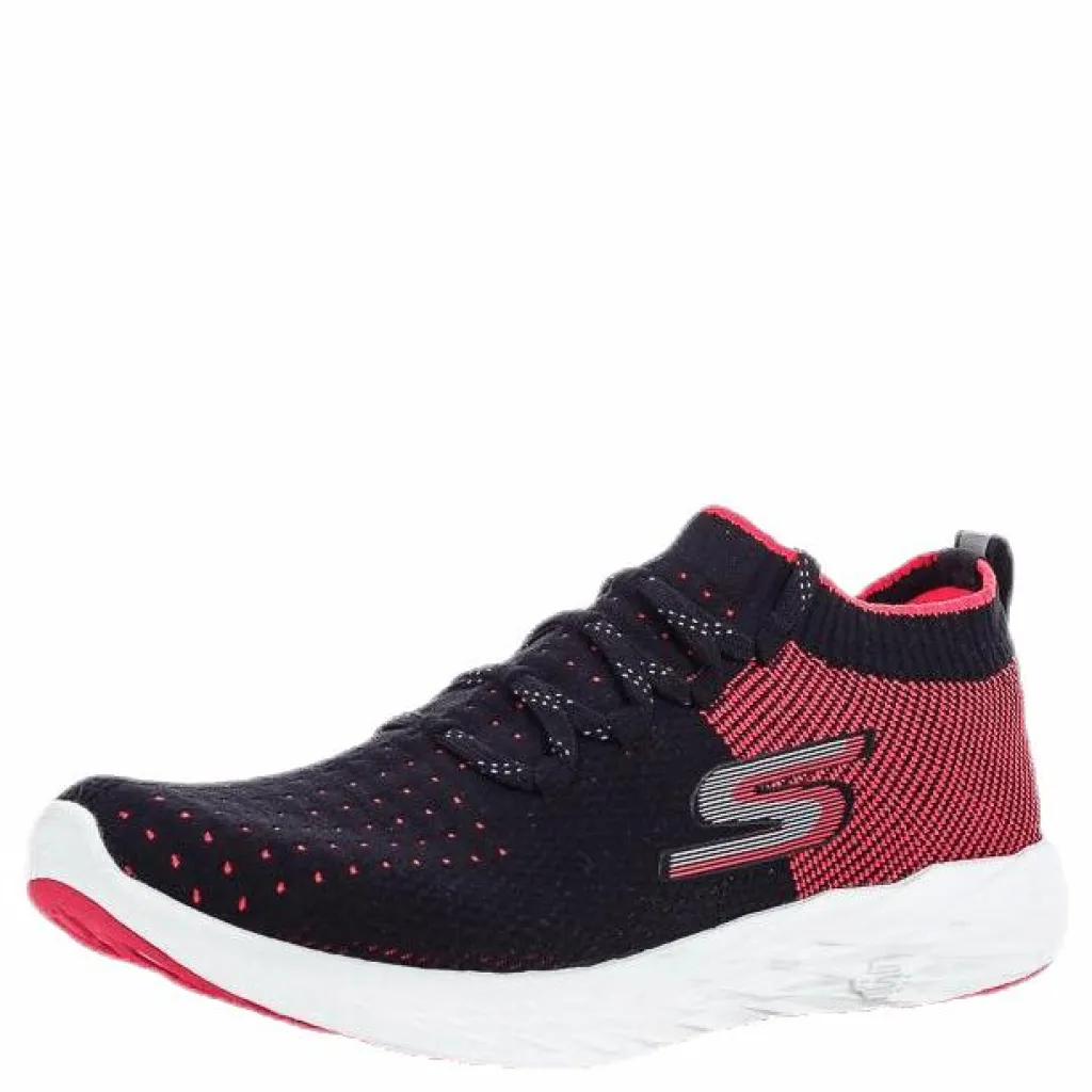 Womens Go Run 6 Pink/Black*Skechers Discount