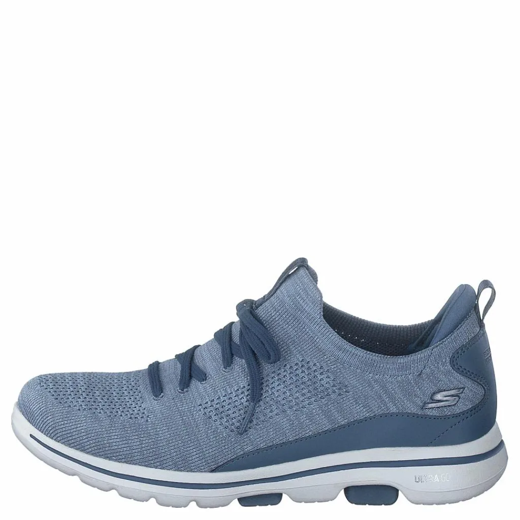 Skechers Womens Go Walk 5 - Crown Blu Blå Clearance