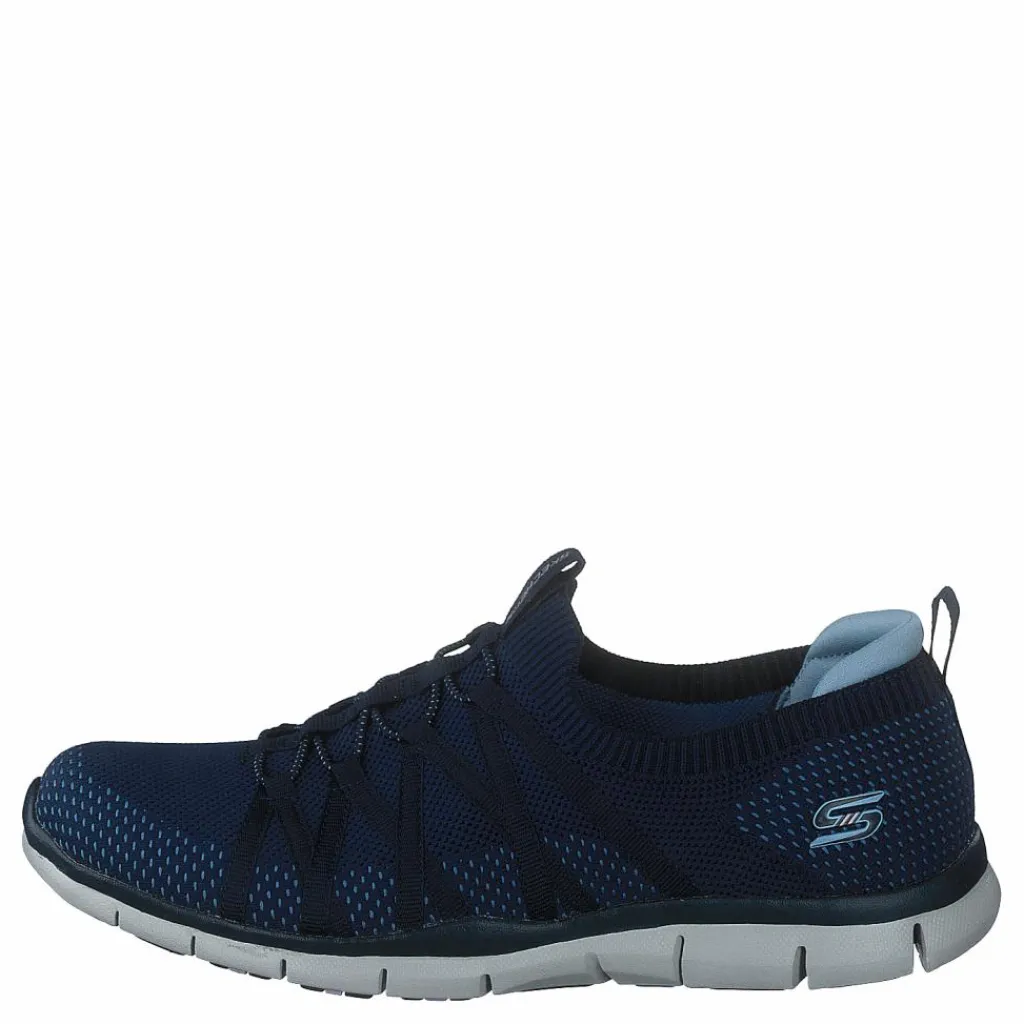 Womens Gratis - Chic Newness Nvy Navy*Skechers Sale