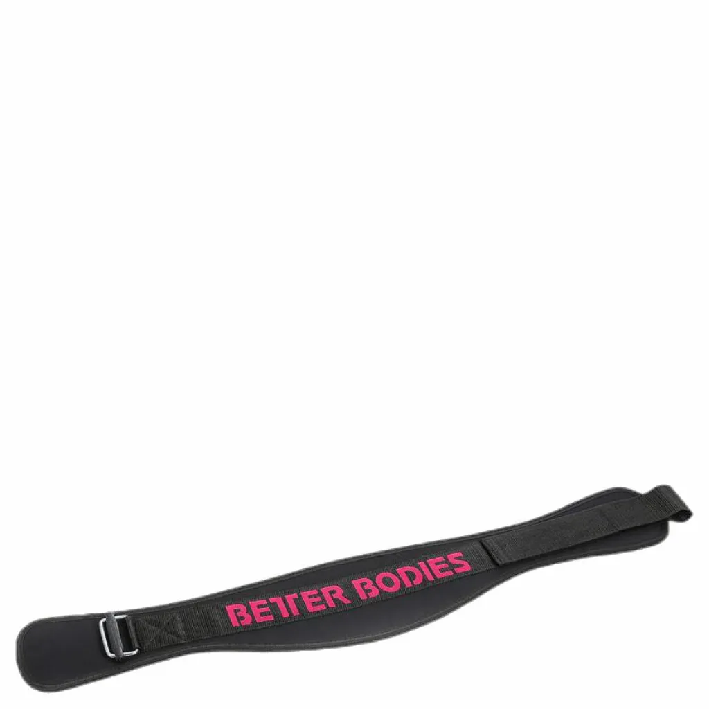 Better Bodies Womens Gym Belt Pink/Black Rosa och Svart Outlet