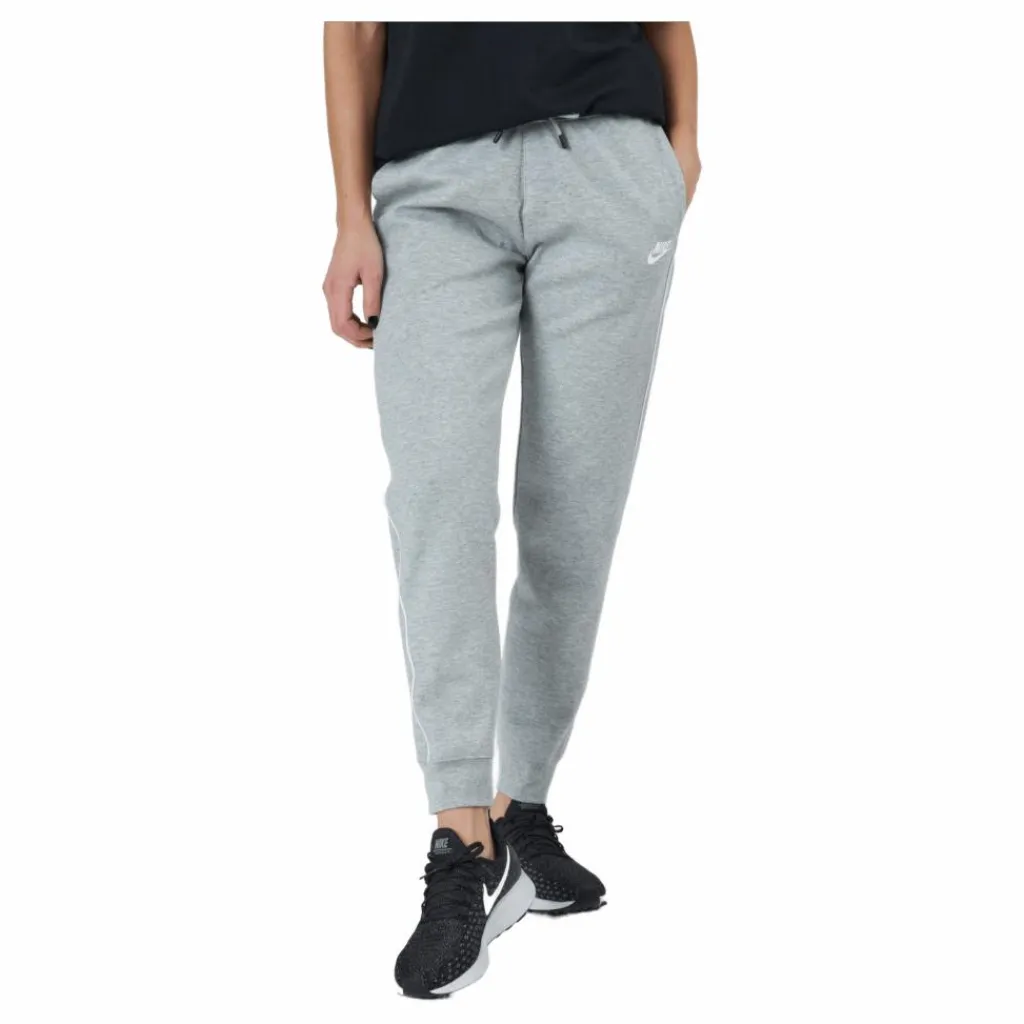 Nike Women's Joggers Dk Grey Heather/white Grå Sale
