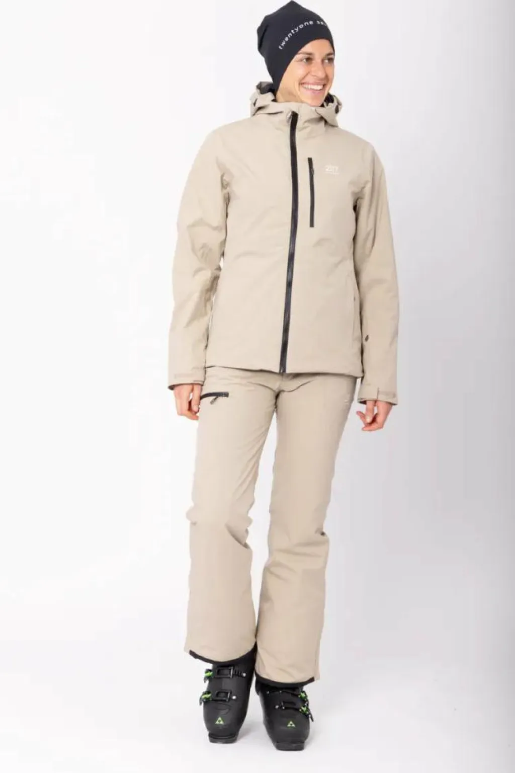 Women’S Light Padded Ski Jacket Kabo Sand*2117 of Sweden Clearance
