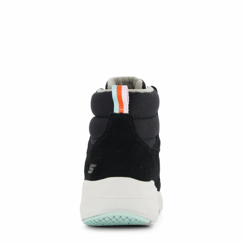 Skechers Womens On-the-go Elevate Bkgy Black Grey Svart New