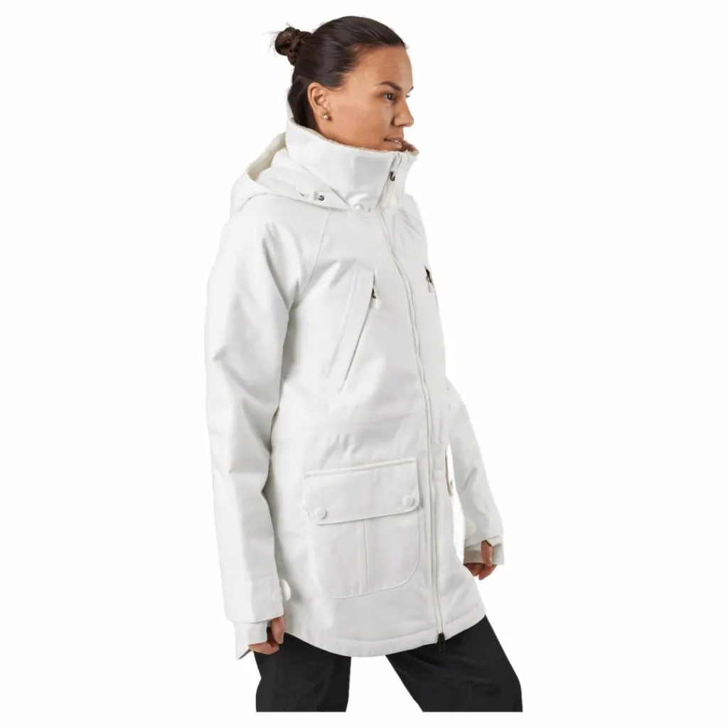 Burton Women's Prowess Jacket Stout White Vit Best