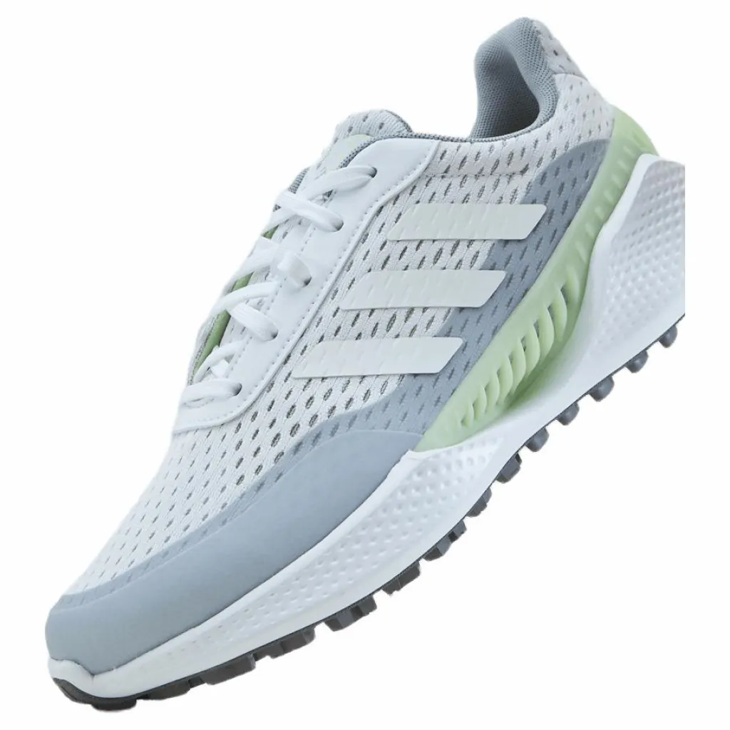 adidas Women's Summervent Spikeless Golf Shoes Cloud White / Cloud White / Almost Lime Blå Sale