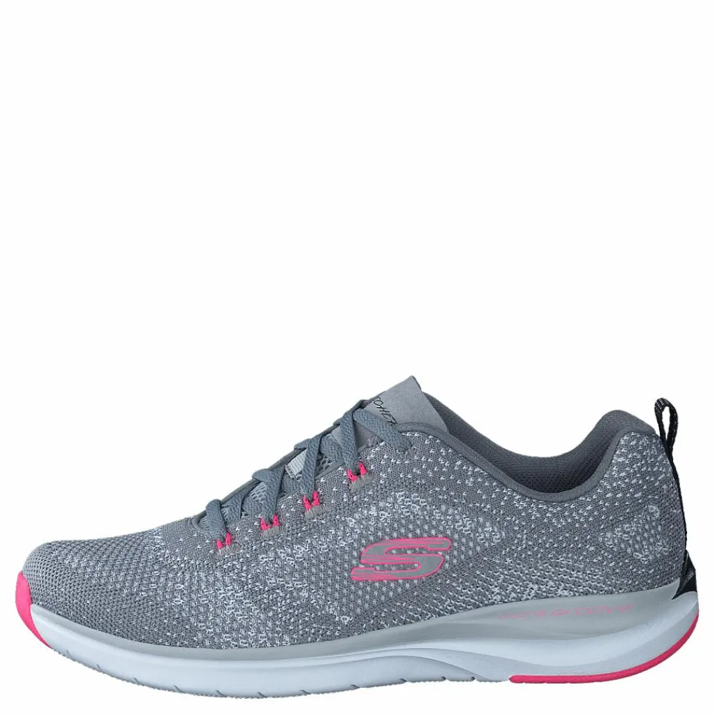 Skechers Womens Ultra Groove Gyhp Grå