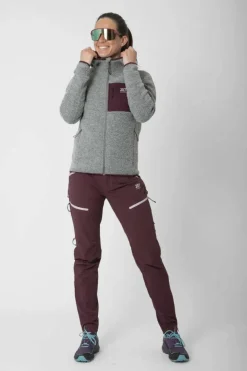 Women’S Wool Pile Hoodie Skord Grey*2117 of Sweden Hot