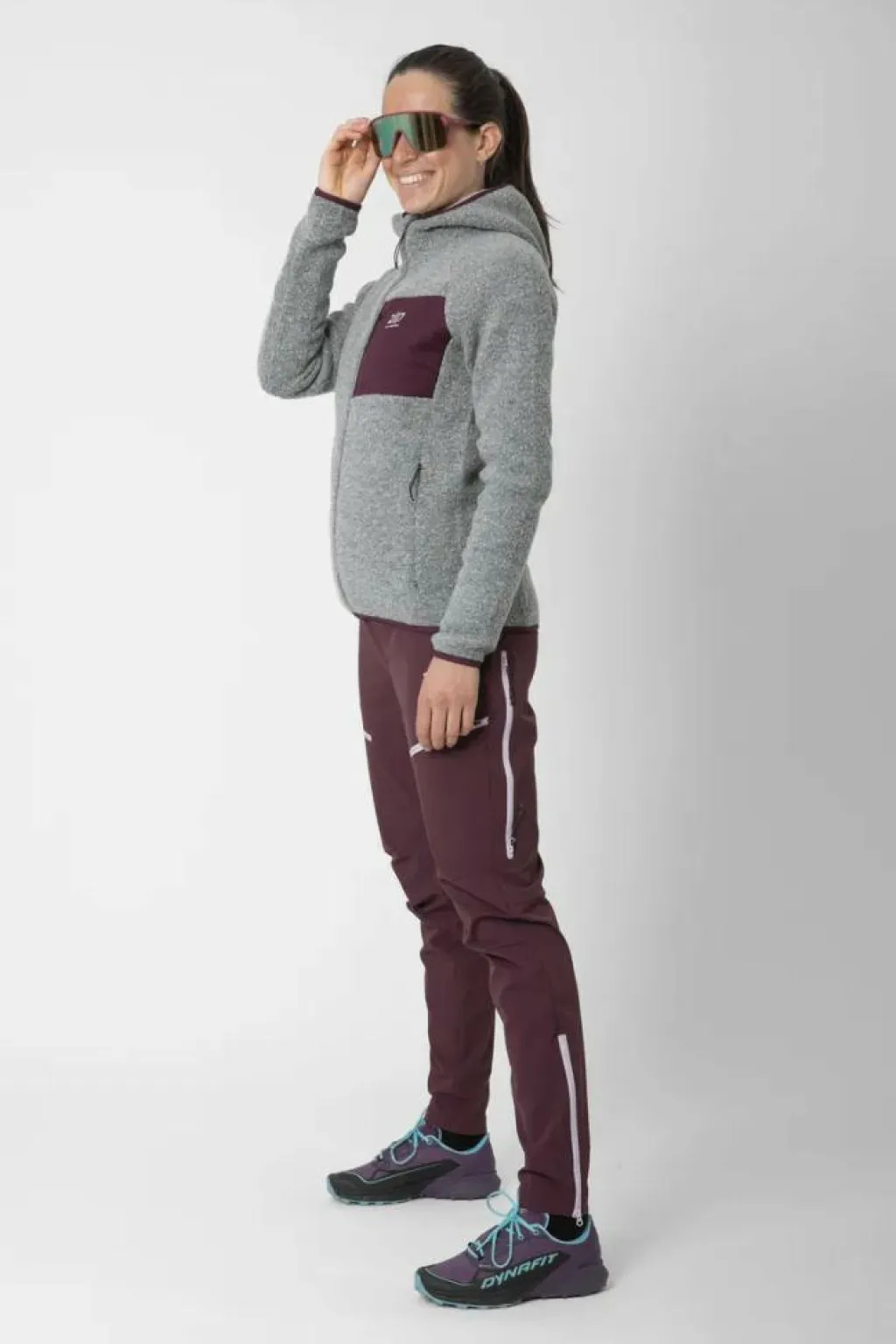 Women’S Wool Pile Hoodie Skord Grey*2117 of Sweden Hot