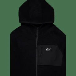 2117 of Sweden Women’S Wool Pile Hoodie Skord Black Best
