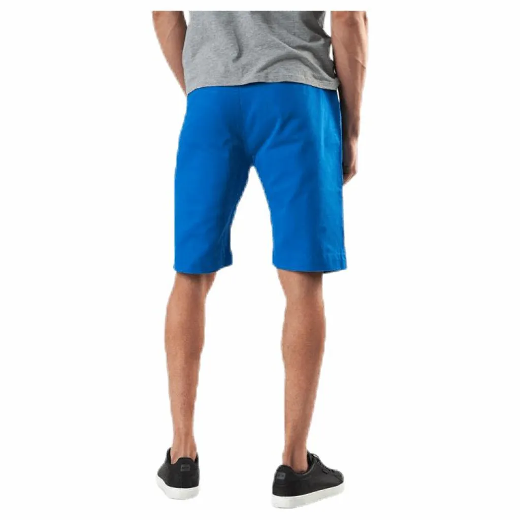 Marine Woodbridge Twill Shorts Blue Blå