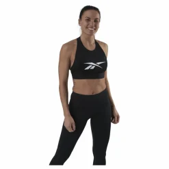 Reebok Wor Bralette Black Svart Hot