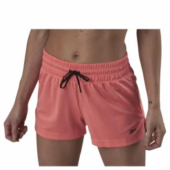 Reebok Wor Knit Poly Short Pink Rosa Discount