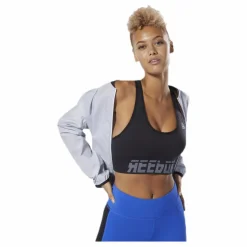 Reebok WOR Meet You There Seamless Padded Bra Black Svart Online