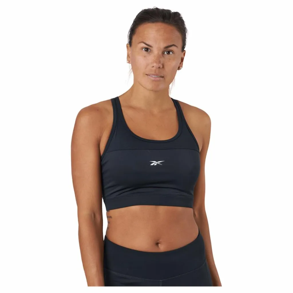 Reebok Wor Mesh Bralette Nghblk Svart Best