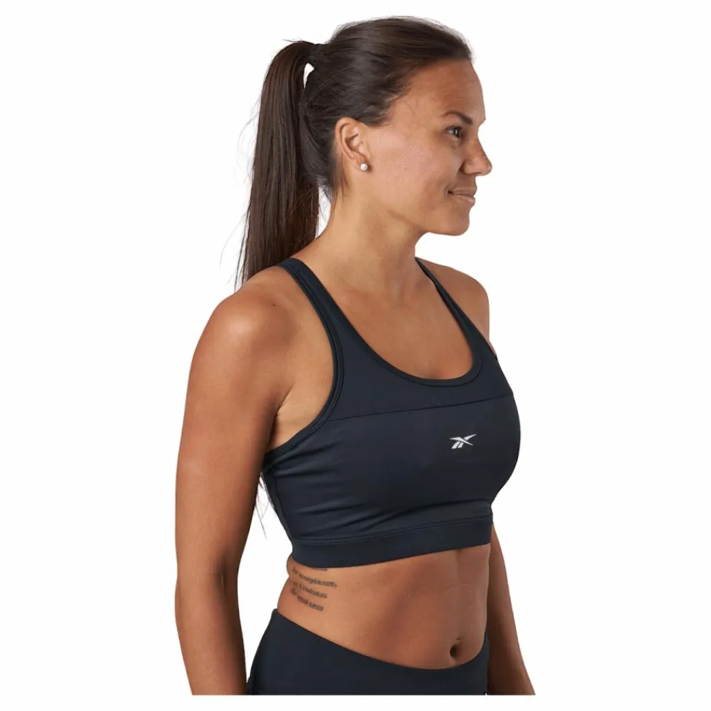 Reebok Wor Mesh Bralette Nghblk Svart Best