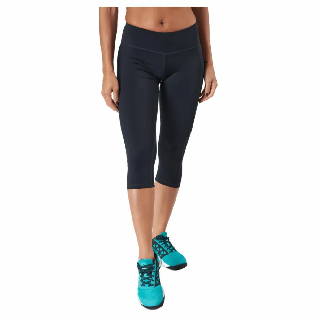 Reebok Wor Mesh Capri Nghblk Svart Online