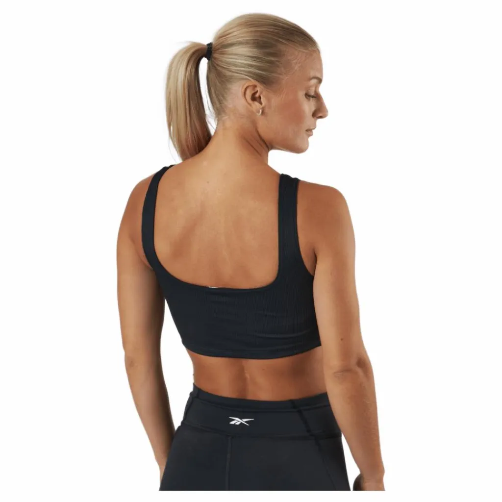 Reebok Wor Rib Bralette Black Svart Online