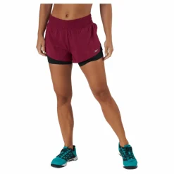Reebok Wor Run 2 In 1 Short Punber Röd Sale