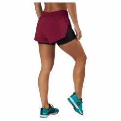Reebok Wor Run 2 In 1 Short Punber Röd Sale