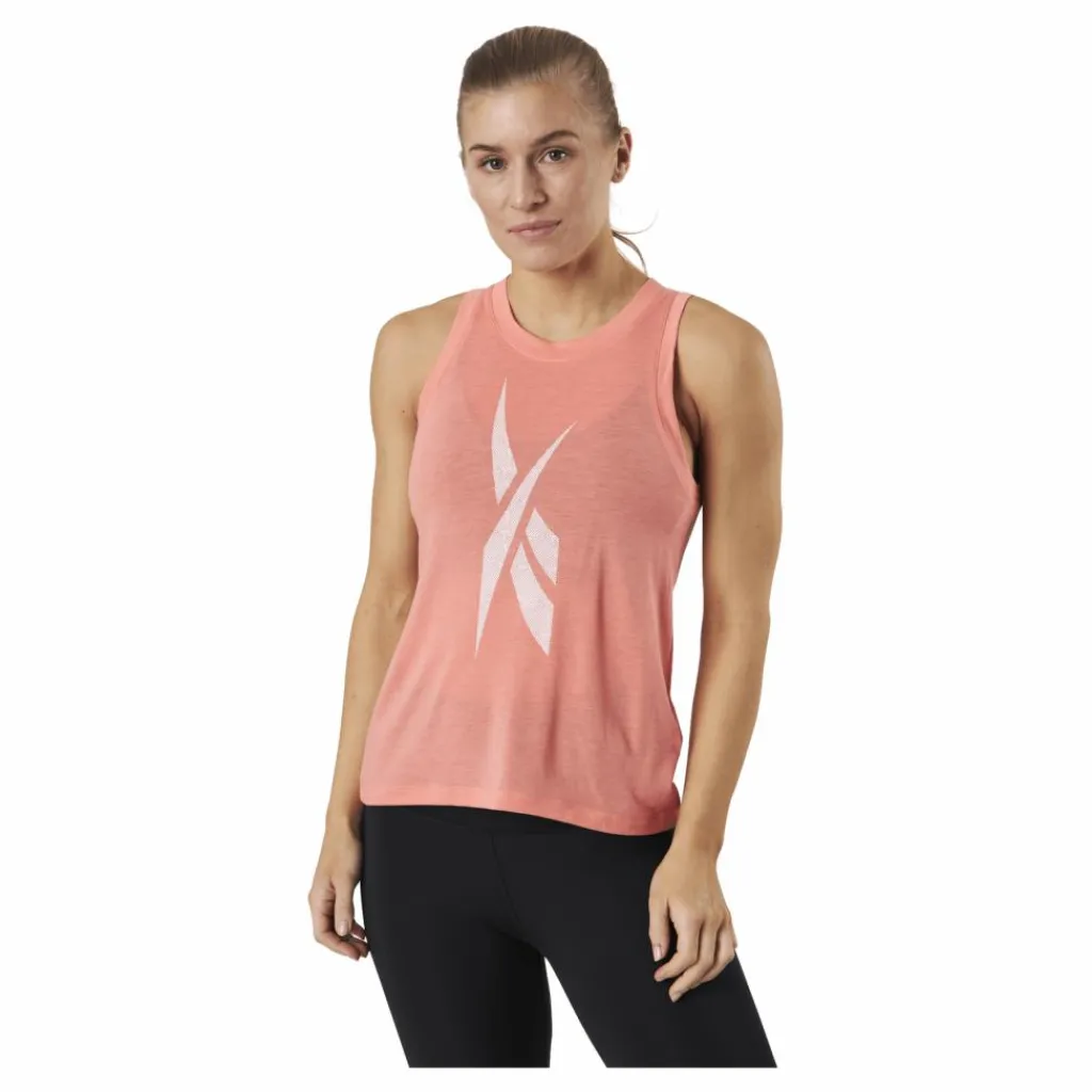 Wor Sup Bl Tank Pink*Reebok Clearance
