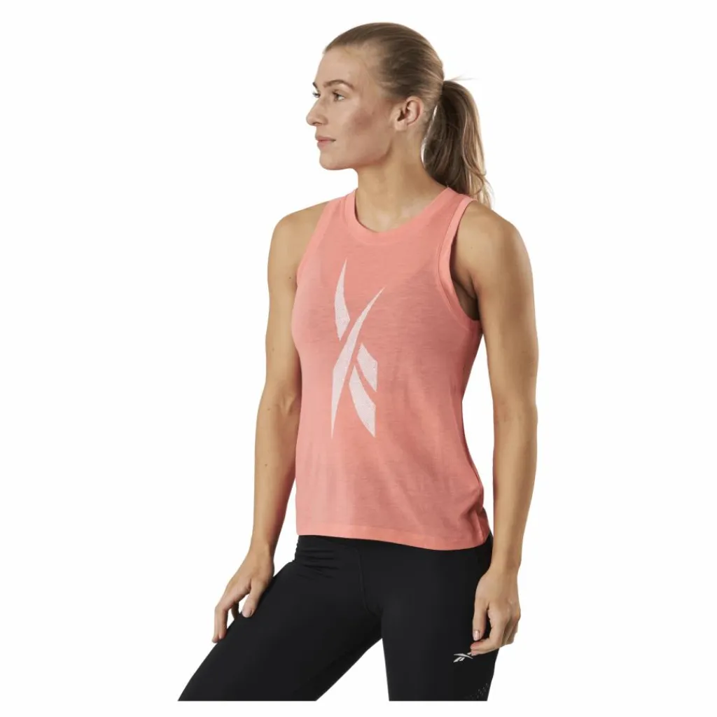 Wor Sup Bl Tank Pink*Reebok Clearance