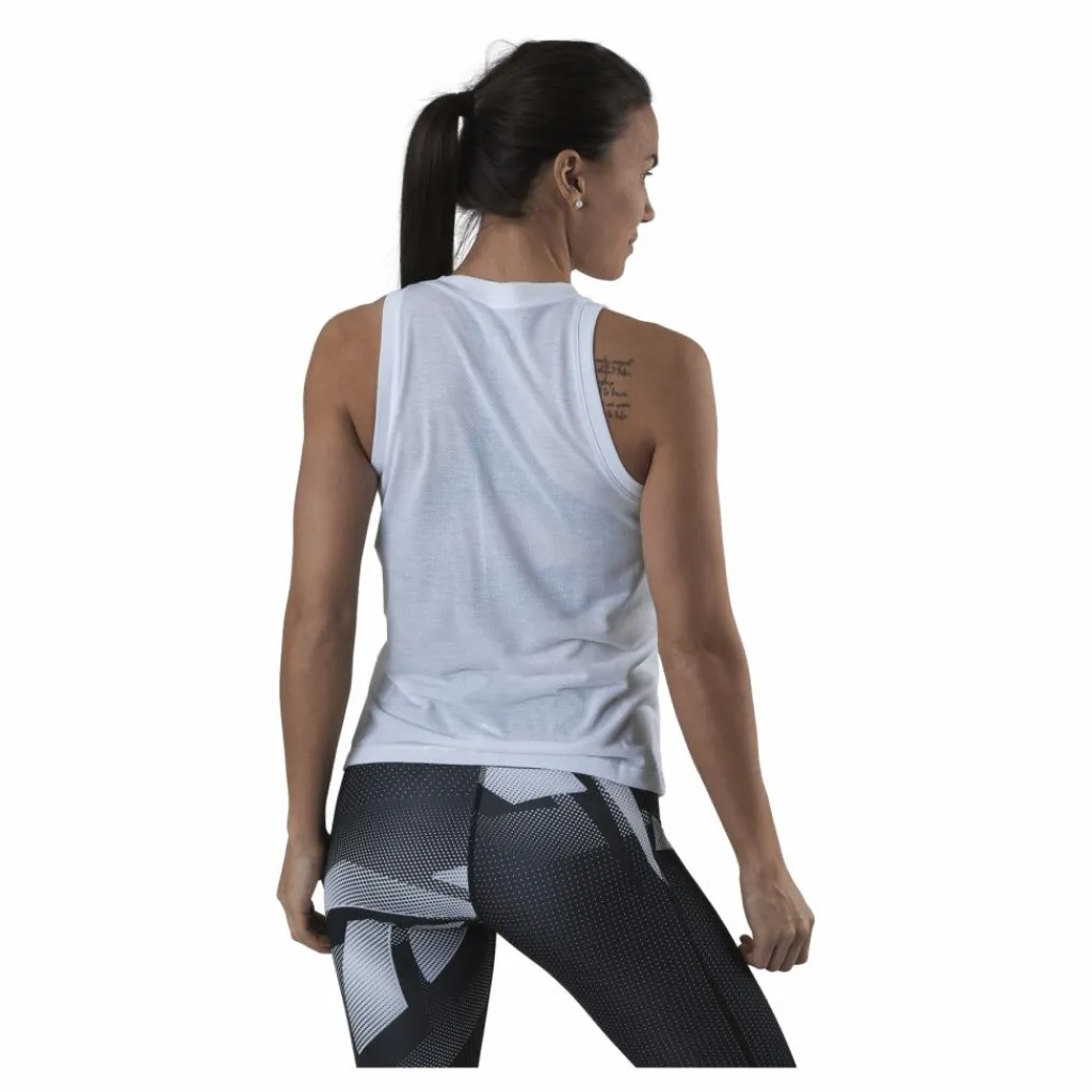 Reebok Wor Sup Bl Tank White Vit Discount