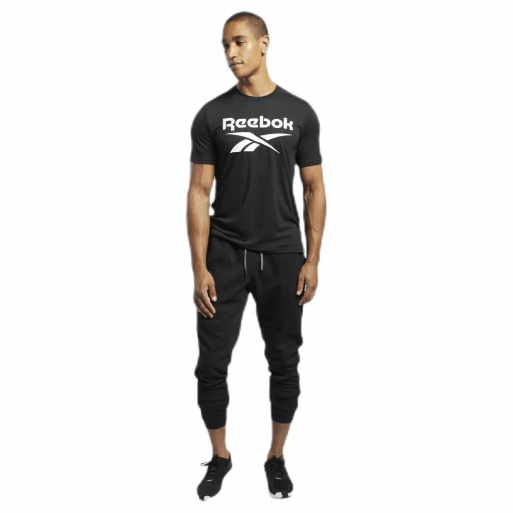 Wor Sup Graphic SS Tee Black*Reebok Discount
