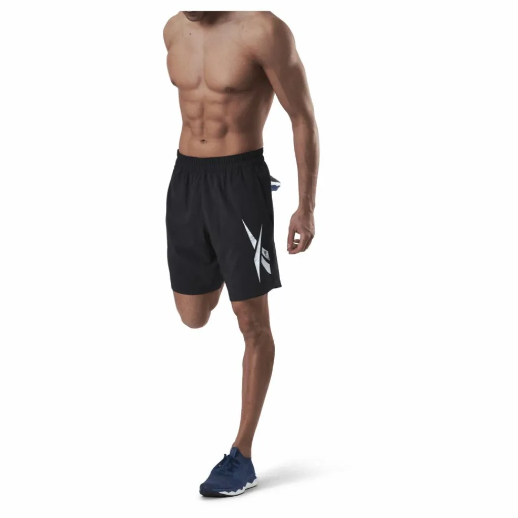 Wor Woven Graphic Short Black*Reebok