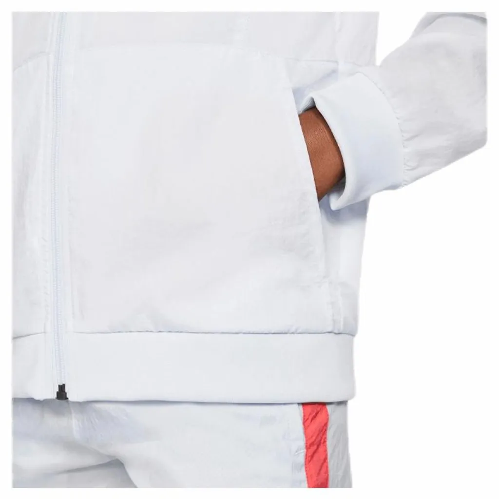 Nike Woven Front Zip Training Junior Grey Vit Clearance