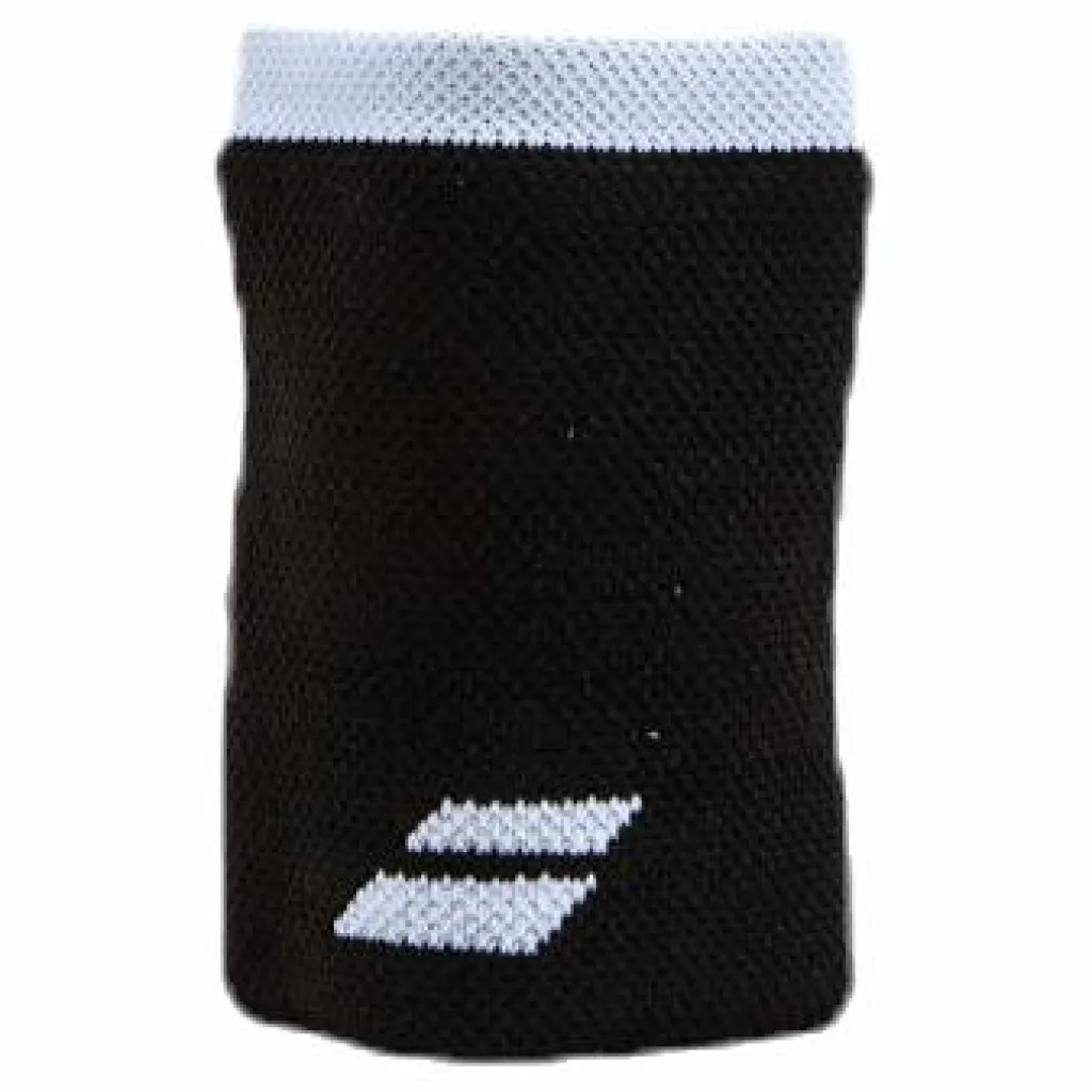Babolat Wristband Jumbo Logo black Svart Sale