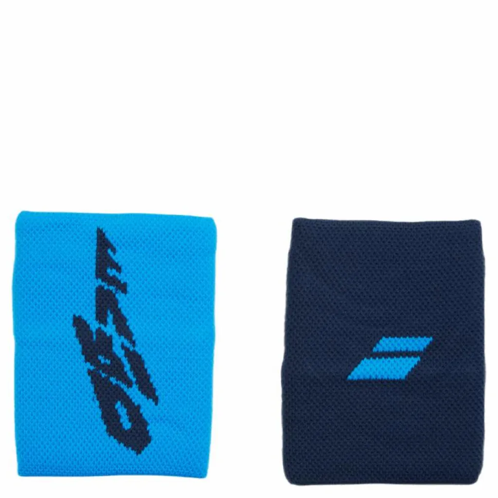 Babolat Wristband Jumbo Logo Blue Blå
