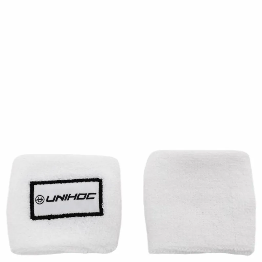 Wristband Terry 2-P White*Unihoc Clearance