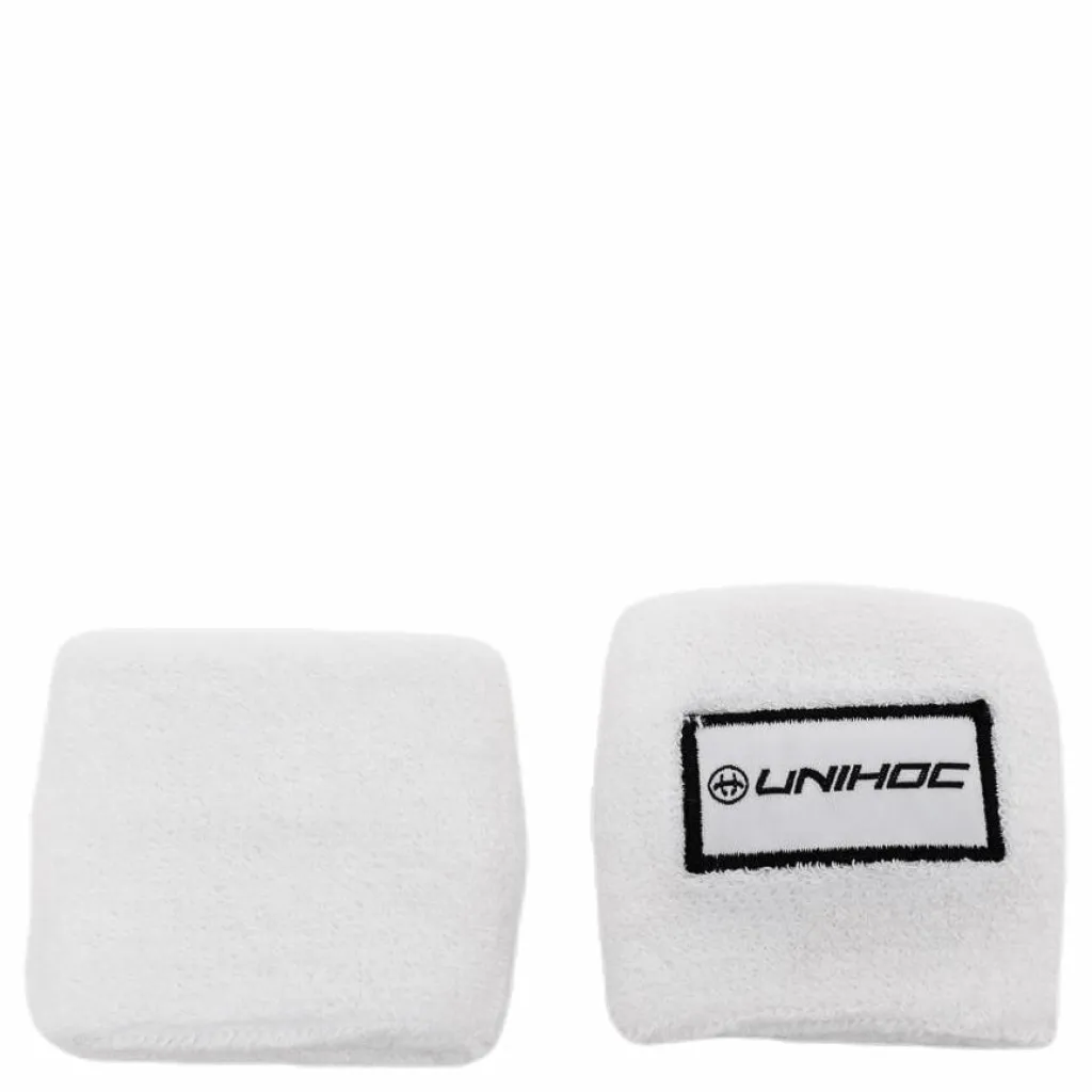 Wristband Terry 2-P White*Unihoc Clearance
