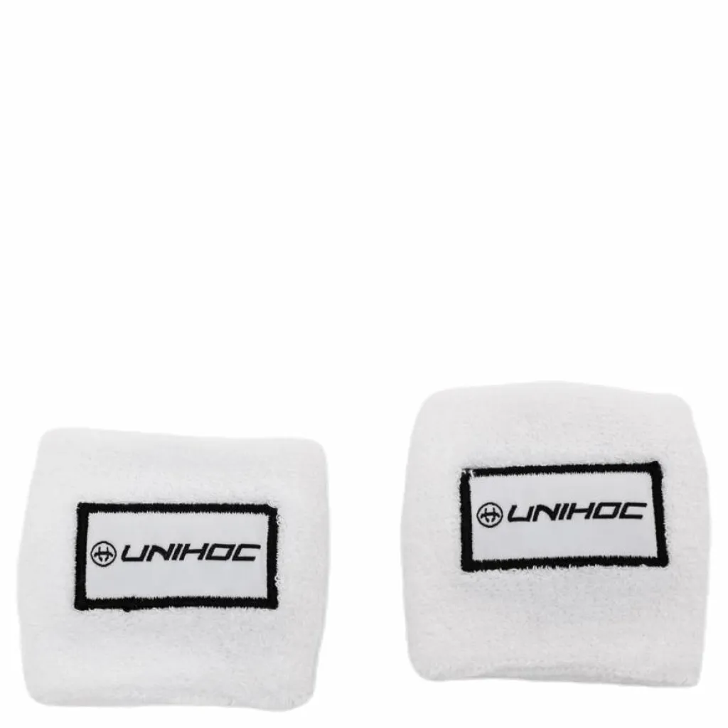 Wristband Terry 2-P White*Unihoc Clearance